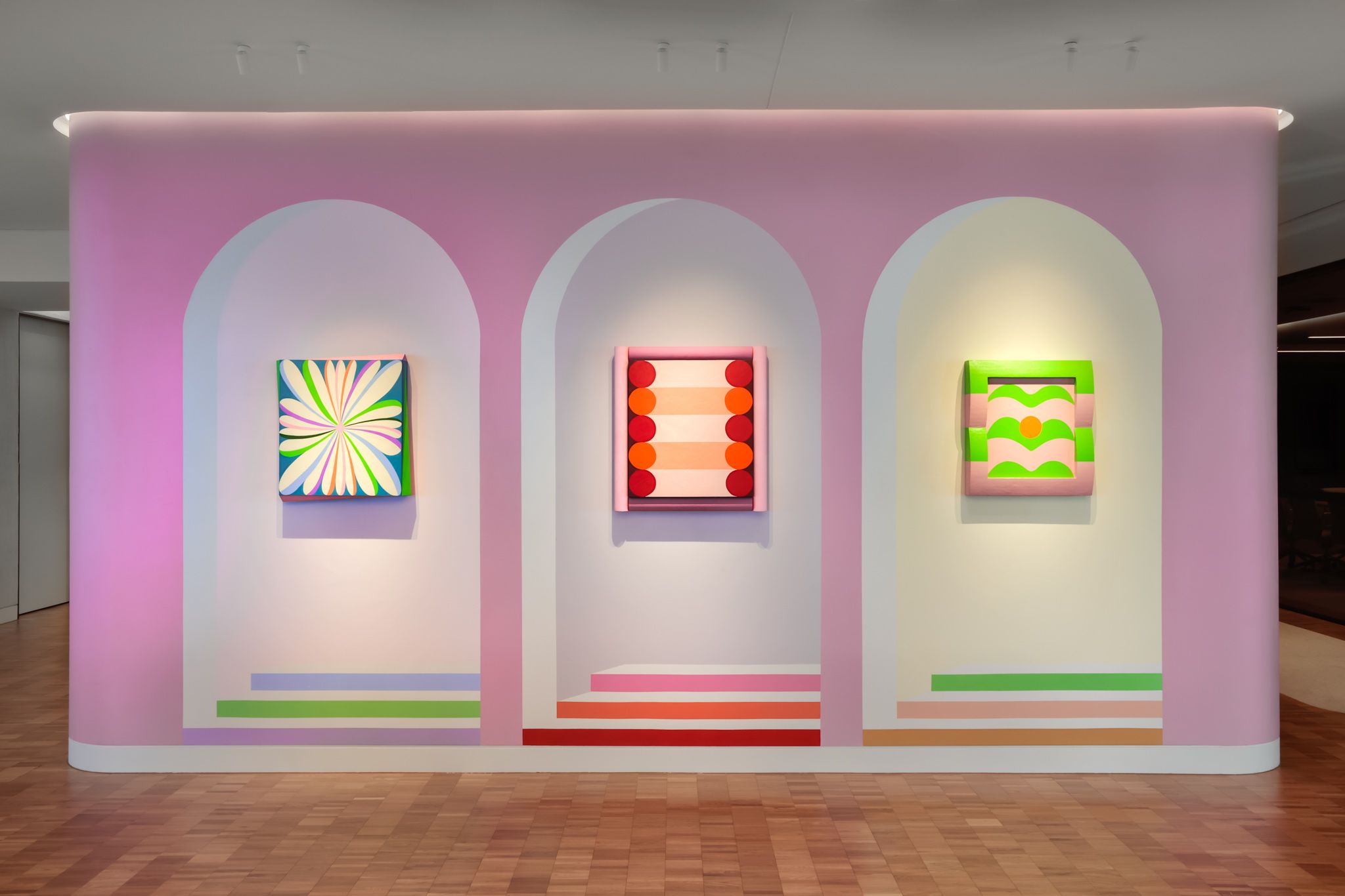 Artworks from the Deloitte collection at Quay Quarter Tower, Sydney